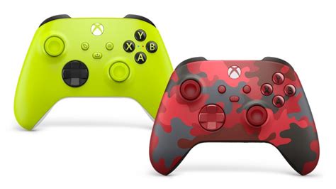Two New Xbox Series X Wireless Controllers Revealed With Electric Volt