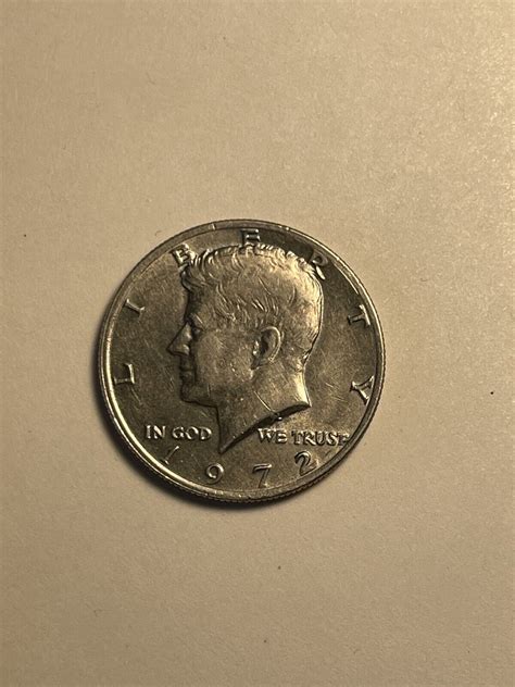 1972 Jfk Kennedy Half Dollar No Mint Mark Ebay