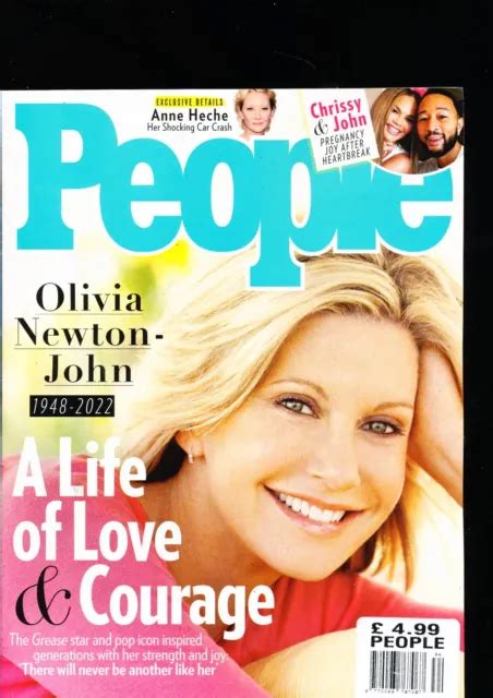 People Magazine August 23 2022 Olivia Newton John Anne Heche Aubrey