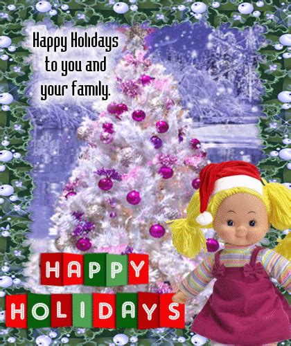 A Happy Holiday Message Ecard Free Happy Holidays Ecards Greeting