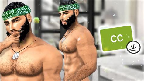 Sims 4 💕 Urban Realistic Male Sim Cc Folder Download Youtube