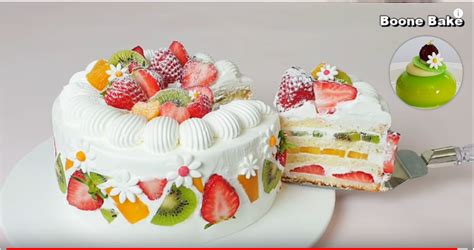 Recipe Fresh Fruit Cream Cake Bee Mission