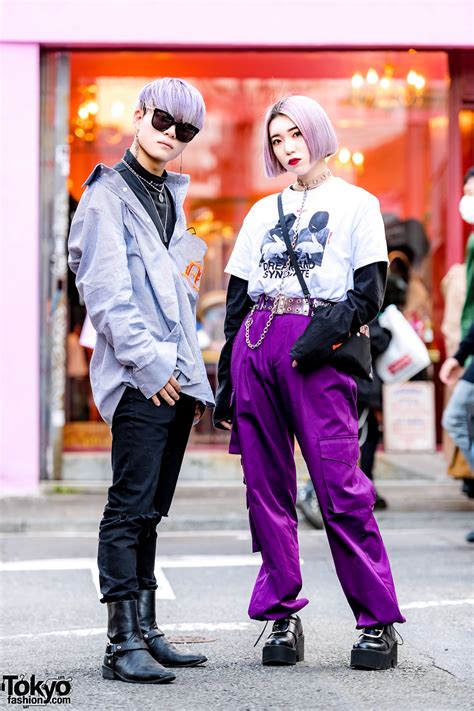 Purple Haired Harajuku Streetwear W Another Youth More Than Dope