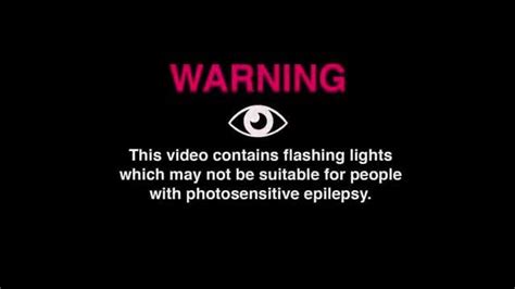 WARNING This Video Contains Flashing Lights Which May Not Be Suitable