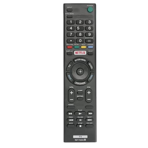New Rmt Tx200u Replaced Remote Control Fit For Sony Bravia Tv Xbr
