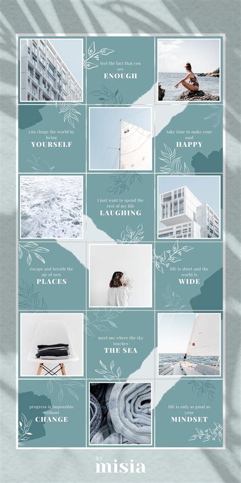 Canva Instagram Puzzle Feed Template Free Nisma Info