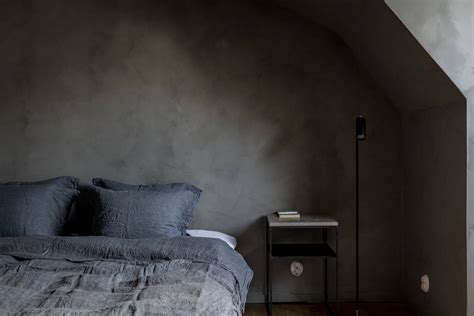 Dark Grey Attic Bedroom Coco Lapine Designcoco Lapine Design