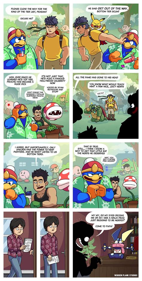 An Image Of A Comic Strip With Some Cartoon Characters Talking To Each