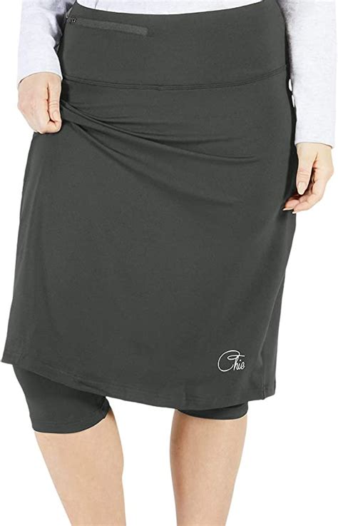Chic Extreme Comfort Athletic Skirt With Attached Leggings Modest