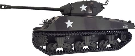 Taigen Sherman M4a3 76mm Metal Edition Airsoft 24ghz Rtr Rc Tank 1