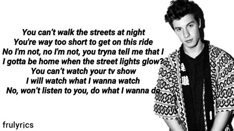 Show You Shawn Mendes Lyrics Youtube