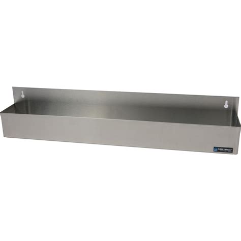 B5532 Stainless Steel Speed Rails 8 Quart Single Stainless