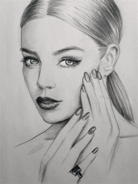 Simple And Beautiful Pencil Sketches Looking To T The Portraiture