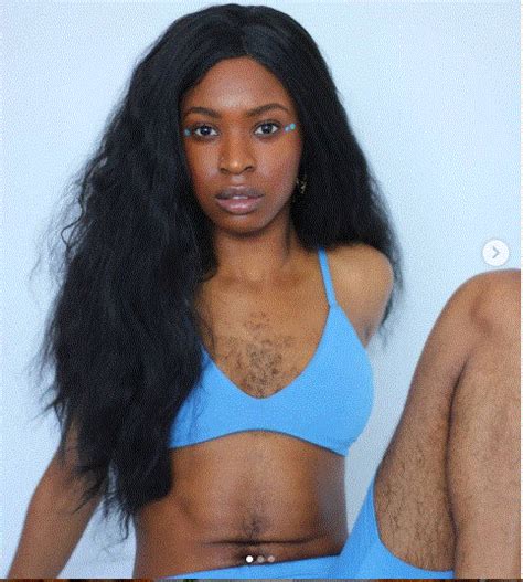 Meet Queen Esie Model Who Embraces Her Chest Hair And Beauty See Photos Face Of Malawi