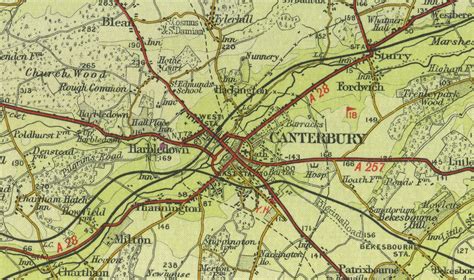 Canterbury Map