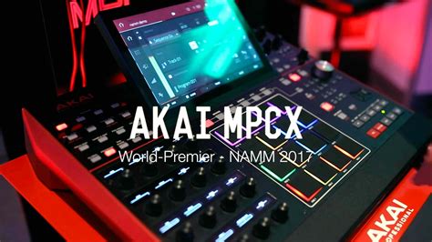Akai MPCX First Look Product Tour NAMM YouTube