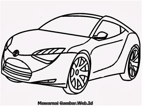 Dan monggo dinikmati dan di pandang sketsa yang apa adanya. Belajar Mewarnai Gambar Mobil Balap - Warna Devia