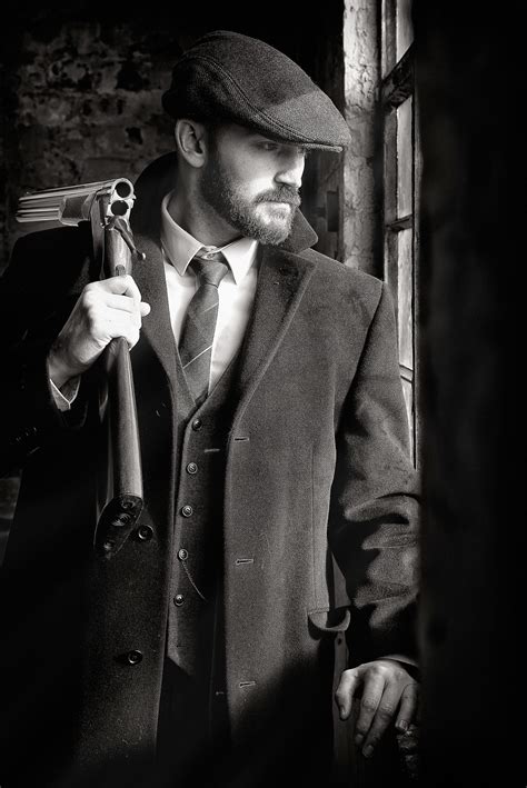 An epic gangster drama set in the lawless streets of 1920s birmingham. Peaky Blinders Photo shoot - Leicester - Corporate Motion