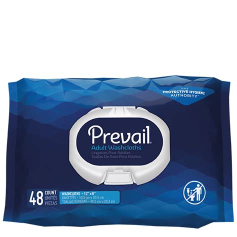 Prevail Adult Disposable Washcloths Corner Home Medical