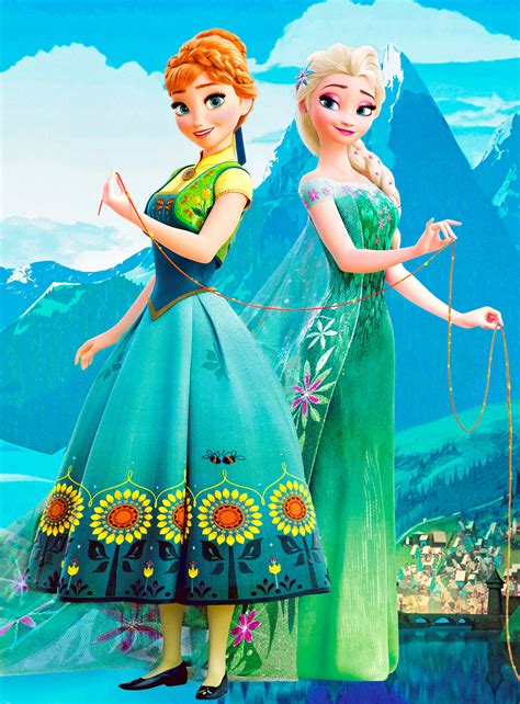 Anna And Elsa Frozen Photo 38593810 Fanpop