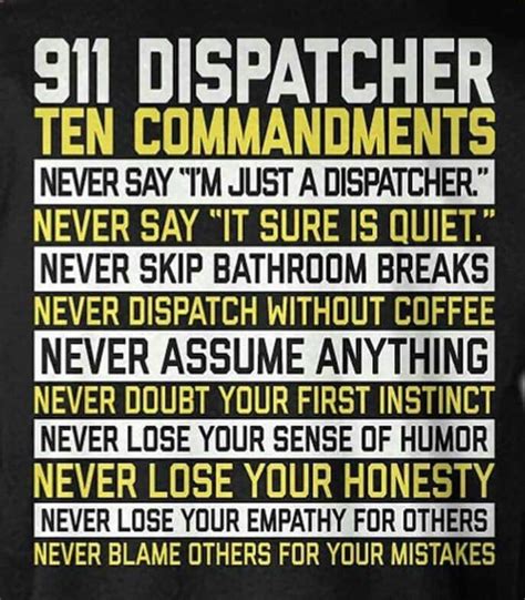 911 Dispatcher Motivational Quotes
