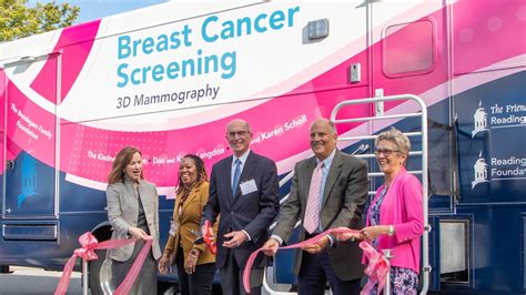 Reading Hospital Foundation Celebrates New Mobile Mammography Coach