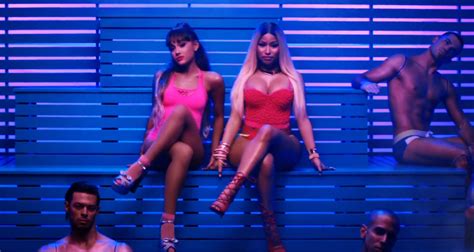 Ariana Grande Nicki Minaj Premiere Side To Side Music Video Watch