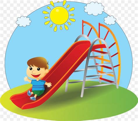 Playgrounds With Kids Clip Art