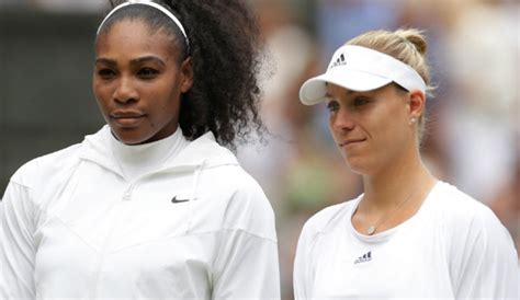 Kerber ag folientechnik & beschriftungen. Angelique Kerber und Serena Williams im Wimbledon ...