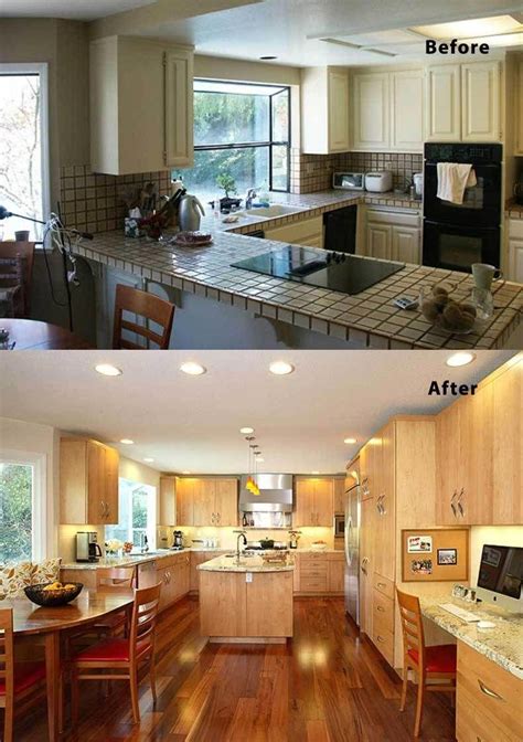 Small Kitchen Remodel Before And After Kitchen Ideas