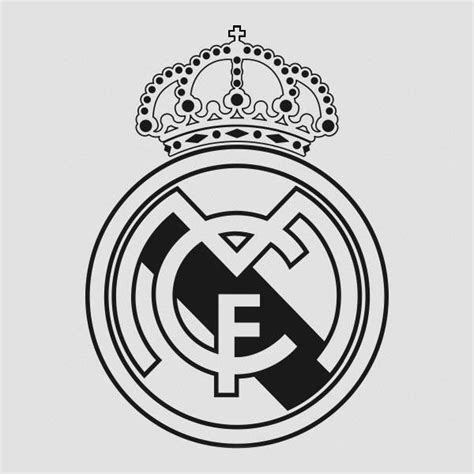 Escudo Real Madrid Dibujo Escudo Do Real Madrid Vetorizado Vetores