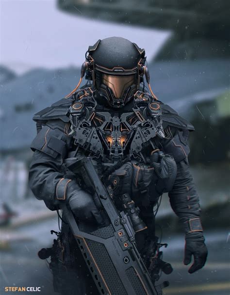 Soldiers Future Soldier Futuristic Armour Sci Fi