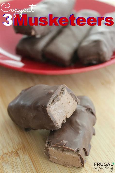 Copycat 3 Musketeers 2 Ingredients Recipe Candy Recipes Homemade