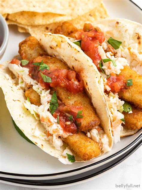 Fish Stick Tacos Belly Full