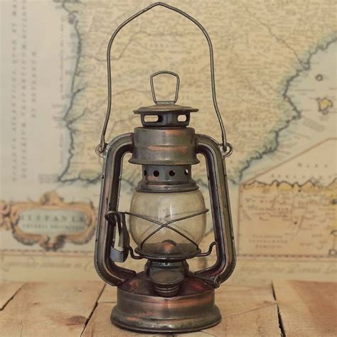 Antique Brass Train Railroad Lantern
