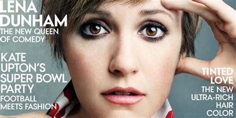 lena dunham s vogue cover is here and it s beautiful photos huffpost