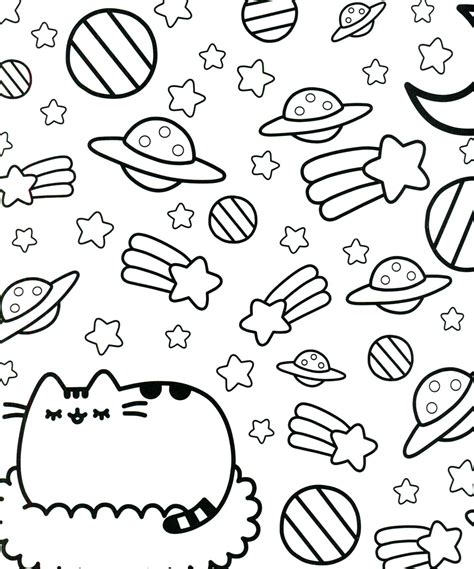 Dibujos Para Colorear Pusheen Imprimir De Forma Gratuita