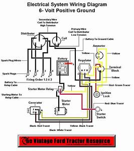 Vintage 6 Volt Positive Ground Wiring Diagram Ford