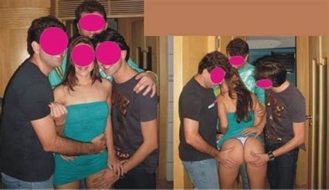 Orgia com esposa amadora e vários dotados do Swing Fotos Porno