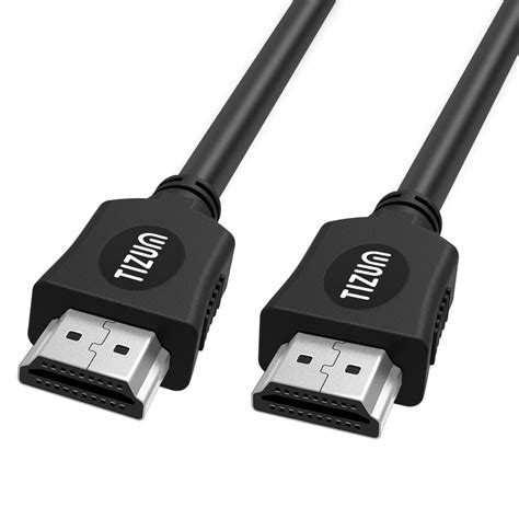 TIZUM High Speed HDMI Cable with Ethernet - Supports 3D, 4K and Audio Return (1.8 Meter/ 6 Feet ...