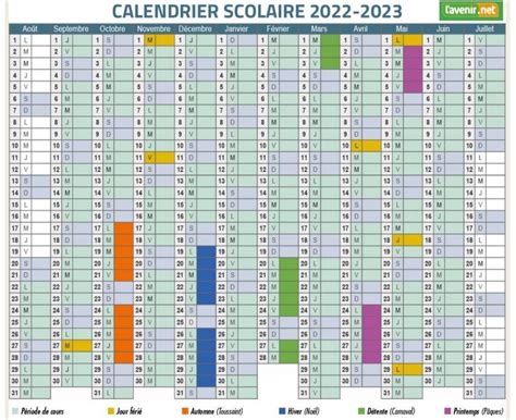 Vacances Scolaires 2022 2023 Dates Et Calendrier Scolaire 2022 2023