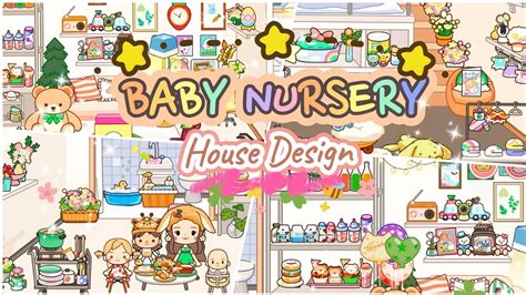 Miga World BABY NURSERY AESTHETIC HOUSE DESIGN Mae Game Station YouTube