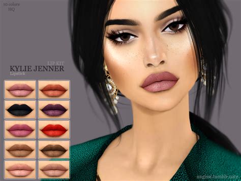 The Sims Resource Lipstick Kylie Jenner Lip Kit