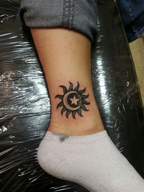 Symbolic Meaningful Sun Moon And Stars Tattoo Best Tattoo Ideas