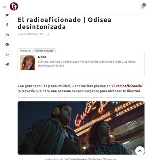 El Radioaficionado La Película Española Que Da Visibilidad Al Autismo