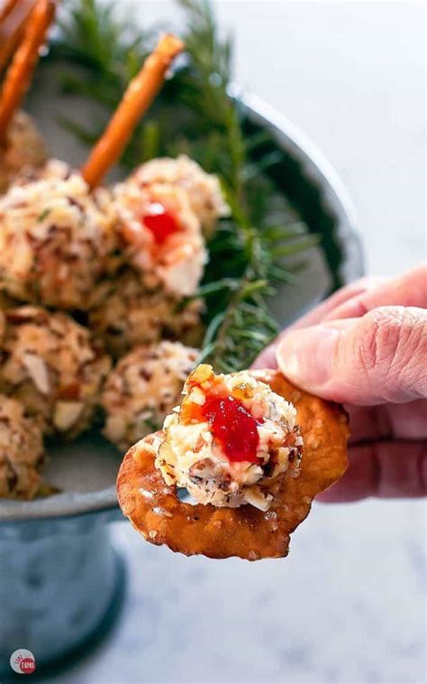Mini Cheese Balls With Pepper Jelly