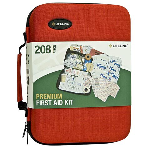 Lifeline 208 Piece Premium First Aid Kit Camofire Discount Hunting