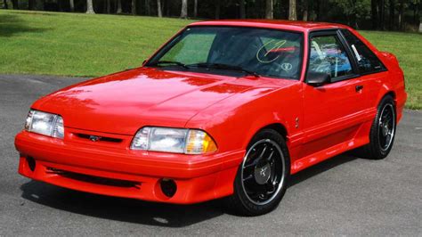 Pristine 1993 Cobra R Mustang Fetches 132000 At Auction