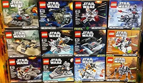 Lego Star Wars Microfighters Series 1 And 2 Set Of 12 75028 75029