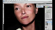 Kate Moss PHOTOSHOP Tutorial ( MAKEOVER ) - YouTube